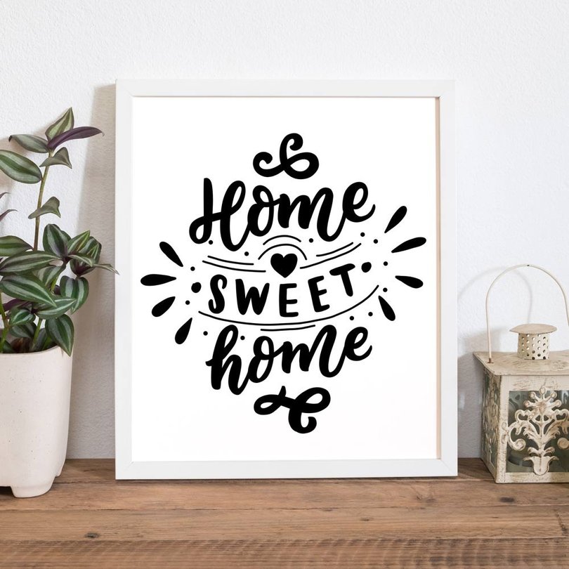 Quadro Welcome To Our Home - Quadros Online