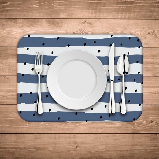 Jogo americano para mesa de jantar, conjunto de 6 lindos animais