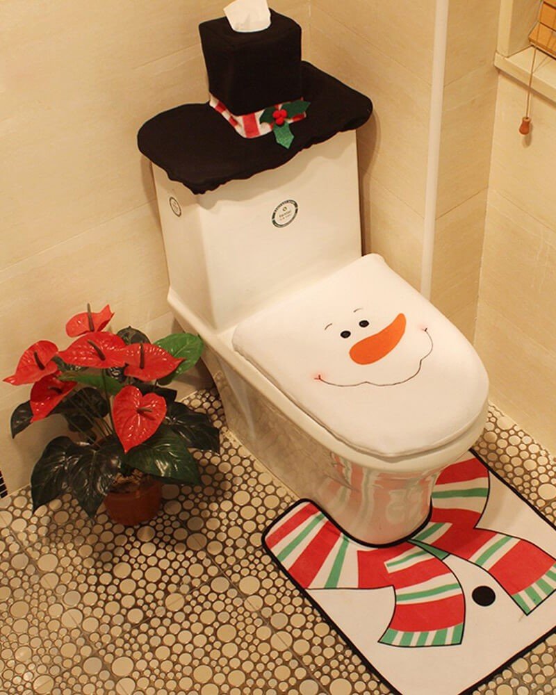 Tapete Natal Banheiro