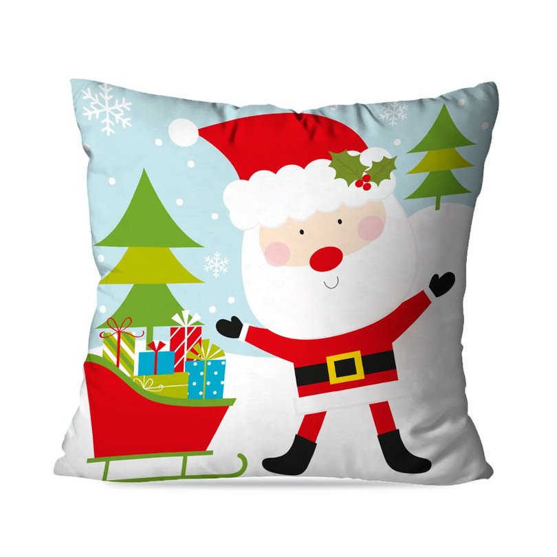 Almofada Natalina Papai Noel - LU CRAFTS HOME & DECOR