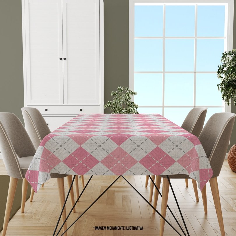 Toalha de mesa rosa para meninas, bonito pano de mesa xadrez, Ins Dormitory  Mat, papel de