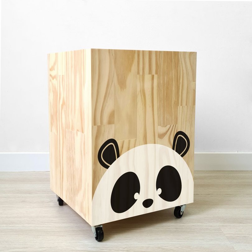 Faça Você Mesmo Organizador de Escritório do Urso Panda